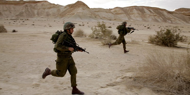 تمرین ارتش رژیم صهیونیستی برای مقابله با حزب‌الله در اراضی اشغالی فلسطین