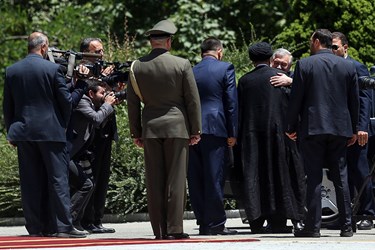استقبال رسمی از رئیس جمهور ازبکستان