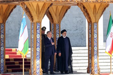 استقبال رسمی از رئیس جمهور ازبکستان