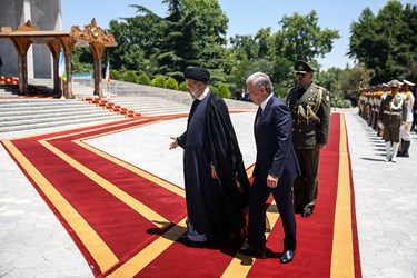 استقبال رسمی از رئیس جمهور ازبکستان
