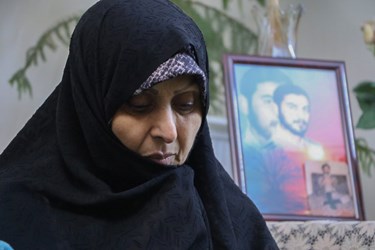  خواهر شهید «حسین علامه»