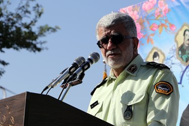 سخنرانی سردار سرتیپ پاسدار حبیبی فرمانده فراجا استان فارس 