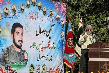 سخنرانی سردار سرتیپ پاسدار حبیبی فرمانده فراجا استان فارس 
