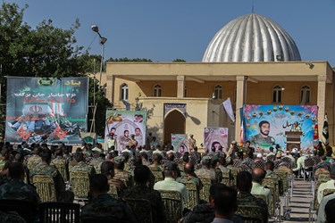 سخنرانی سردار سرتیپ پاسدار حبیبی فرمانده فراجا استان فارس 