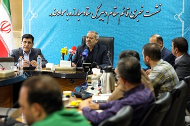 نشست خبری علیرضا کاظمی قائم مقام دبیرکل ستاد مبارزه با مواد مخدر
