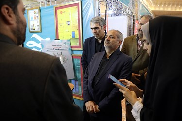 بازدید علیرضا کاظمی قائم مقام دبیرکل ستاد مبارزه با مواد مخدر از نمایشگاه دستاوردهای تحولی ستاد مبارزه با موادمخدر