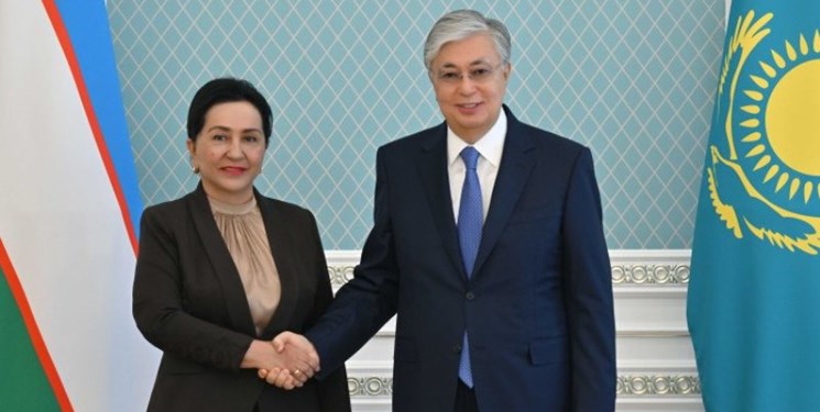 همکاری پارلمانی محور رایزنی رئیس سنای ازبکستان و رئیس جمهور قزاقستان