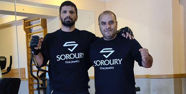 رقابت مبارز ایرانی در مسابقات MMA با نماینده آذربایجان
