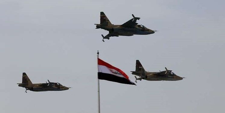 کشته شدن گروهی از عناصر داعشی در حمله جنگنده‌های عراقی