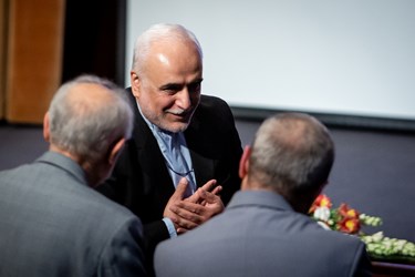 مجید شاه حسینی رئیس جدید فرهنگستان هنر در مراسم تکریم و معارفه رئیس فرهنگستان هنر 