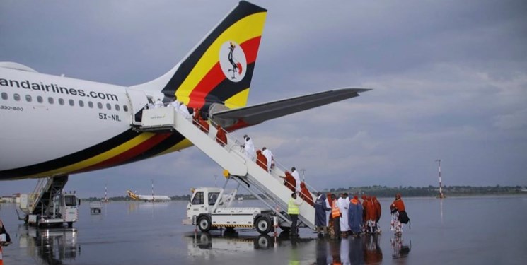 زائران اوگاندا پس از 40 سال با پرواز مستقیم به سرزمین وحی مشرف می‌شوند