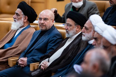 محمد باقر قالیباف رئیس مجلس شورای اسلامی در  همایش سراسری قوه قضاییه