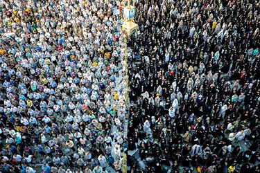 مراسم پر فیض دعای عرفه در حرم مطهر رضوی