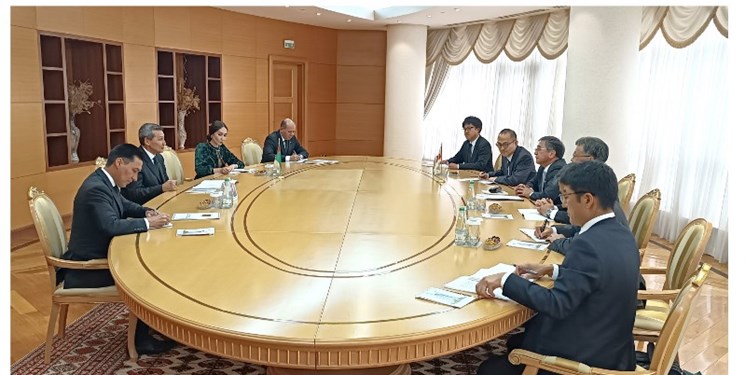 همکاری تجاری و اقتصادی؛ محور دیدار مقامات ترکمنستان و ژاپن