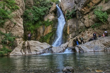 زیبایی های آبشار شلماش سردشت