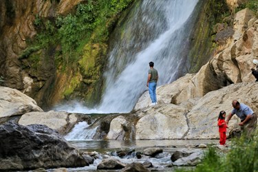 زیبایی های آبشار شلماش سردشت