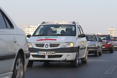 آئین استقبال از شناگران جانباز استان فارس در قشم 