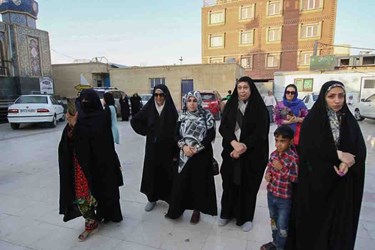 آئین استقبال از شناگران جانباز استان فارس در قشم 