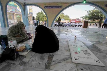 آئین استقبال از شناگران جانباز استان فارس در قشم 