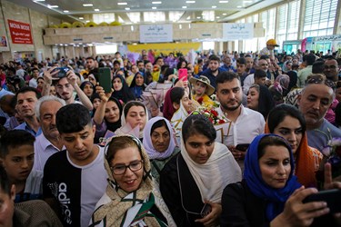 استقبال از نخستین کاروان حجاج ایرانی از فرودگاه شهدای ساری به کشور