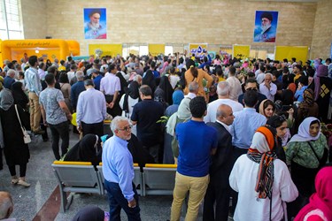 استقبال از نخستین کاروان حجاج ایرانی از فرودگاه شهدای ساری به کشور