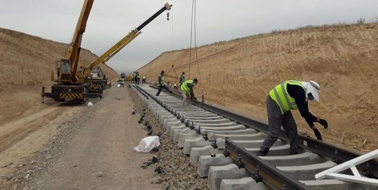 پروژه راه آهن همدان ـ سنندج ۹۲ درصد پیشرفت فیزیکی دارد