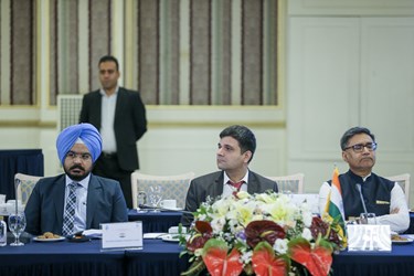 نمایندگان کشور هند در نشست توسعه کریدور حمل و نقل بین المللی شمال-جنوب