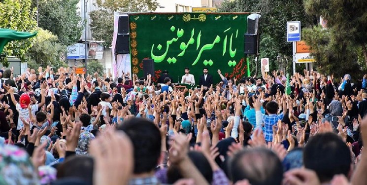 گردهمایی بزرگ تهرانی‌ها در شب عید غدیر