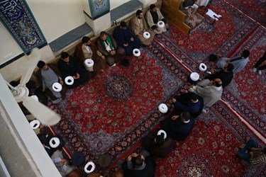 عمامه گذاری طلاب در روز عید بزرگ غدیر
