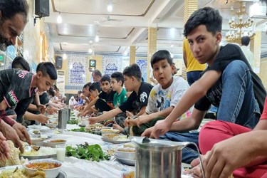 اطعام روز غدیر در منطقه زویه اهواز