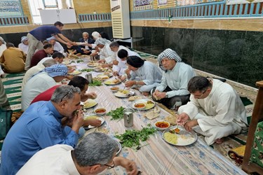 اطعام روز غدیر در منطقه زویه اهواز