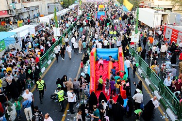 مهمانی ۱۰ کیلومتری عید غدیر