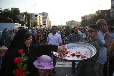 میهمانی ۱۰ کیلومتری عید غدیر