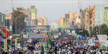 فیلم| حضور باشکوه مردم پایتخت در جشن ۱۰ کیلومتری عید غدیر