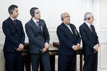 همراهان احمد عطاف وزیر امور خارجه الجزایر 
