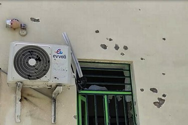 تصاویر جدید  از حمله تروریستی به کلانتری16 زاهدان