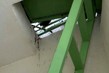 تصاویر جدید  از حمله تروریستی به کلانتری16 زاهدان