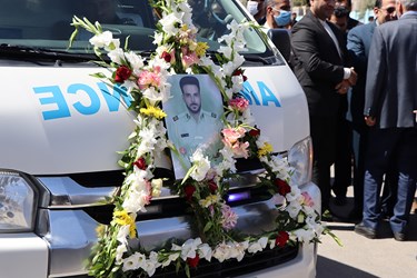 تشییع پیکر مطهر شهیدان مدافع وطن در زاهدان