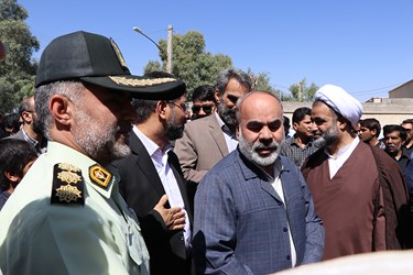 تشییع پیکر مطهر شهیدان مدافع وطن در زاهدان