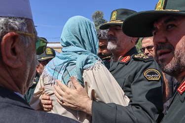 تشییع پیکر مطهر شهیدان مدافع وطن در زاهدان