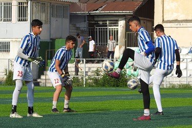 اردوی تیم ملی فوتبال نونهالان در لاهیجان