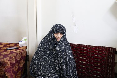 مادرشهید مجتبی گل شناس