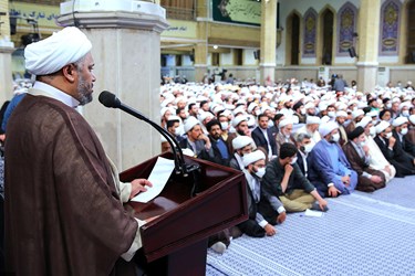 دیدار جمعی از مبلغان و طلاب حوزه‌های علمیه با رهبر انقلاب