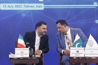 حضور عیسی زارع پور وزیر ارتباطات و فناوری اطلاعات در نشست گفت و گوهای سیاسی وزرا  کشورهای عضو اکو در حوزه آینده دیجیتال 