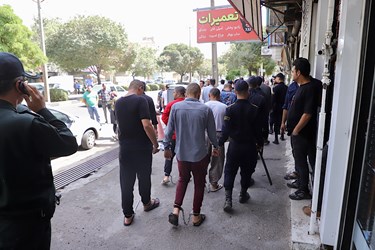 بازسازی صحنه جرم اراذل و اوباش خیابان نواب قزوین