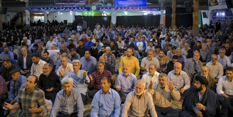 مسجدی‌ها برای پیروزی مقاومت فلسطین دعا می‌کنند+صوت