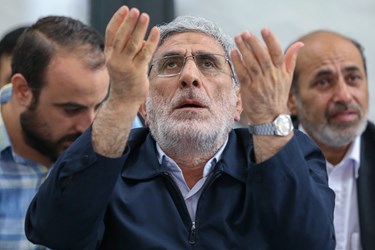 حضور سردار اسماعیل قاآنی فرمانده نیروی قدس سپاه در مراسم بزرگداشت مادر فرمانده شجاع و دلاور لشکر بدر دوران دفاع مقدس سرلشکر پاسدار شهید اسماعیل دقایقی