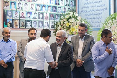 مراسم بزرگداشت مادر فرمانده شجاع و دلاور لشکر بدر دوران دفاع مقدس سرلشکر پاسدار شهید اسماعیل دقایقی در مسجد جامع پیامبر اعظم(ص) شهرک شهیدمحلاتی تهران 