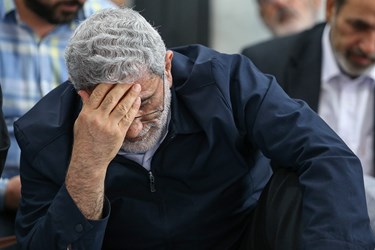 حضور سردار اسماعیل قاآنی فرمانده نیروی قدس سپاه در مراسم بزرگداشت مادر فرمانده شجاع و دلاور لشکر بدر دوران دفاع مقدس سرلشکر پاسدار شهید اسماعیل دقایقی