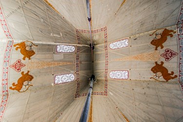 برافراشته شدن خیمه گاه امام حسین (ع) در زرقان 